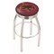 Holland Bar Stool Co 30" Chrome Texas State Swivel Bar Stool, Accent Ring L8C3C30TexsSt - alternate 1