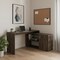 Homeroots 60" Dark Brown Wood Credenza Desk 477846 - alternate 4