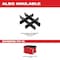 Milwaukee Tool PACKOUT 3-Drawer Tool Box, Polymer, Black/Red, 22-1/4 in W x 16-1/4 in D x 14-1/4 in H 48-22-8443 - alternate 23