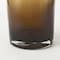 Homeroots 16" Golden Brown Abstract Cylinder Crystal Glass Table Vase 397581 - alternate 8