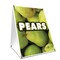 Signmission Pears, 36 Inch x 24 Inch A-frame Yard Sign, Plastic Sign SBC-2436-Pears - alternate 1