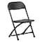 Flash Furniture Kids Folding Chair, Black Y-KID-BK-GG - alternate 1