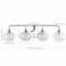 Jonathan Y Sandrine 36" 4-Light Iron/Seeded Glass Cottage Rustic LED Vanity Light, Chrome JYL7529B - alternate 14