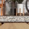 Jonathan Y Sinjuri Medallion Textured Weave Gray/Black 6 ft Square Indoor/Outdoor Area Rug SMB101D-6SQ - alternate 8