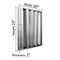 Amgood 20 in. x 25 in. x 2 in.  Stainless Steel Hood Filter, 2PK SSHF-2025-2PK-Z - alternate 6