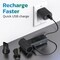 Purely Portable Wireless Air Duster 105,000 RPM Handheld Dust Blower with 5 Nozzles, Black D40 - alternate 8