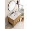 James Martin Vanities Breckenridge 36" Single Vanity, Light Natural Oak, w/ 3 CM Siberian Silestone Top 330-V36-LNO-3SFR - alternate 9