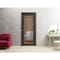 Sartodoors Slab Barn Door Panel Lite, Lucia 2266 Matte Black with Clear Glass and Aluminum Strips, Sturdy Fin LUCIA2266S-BLK-18 x 80 - alternate 4