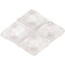 Shepherd Hardware Surface Guard Bumper Pad, 3/4 in, Square, Vinyl, Clear 9565 - alternate 1