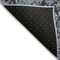 Homeroots 9' X 12' Chocolate And Aqua Damask Washable Indoor Outdoor Area Rug 603735 - alternate 8