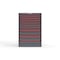 Strong Hold 11 drawer cabinet - (6x 2ft, 5x 3ft) - Red accents - Keyed Alike S3044-PPAAS-1101DS - alternate 1