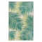 World Rug Gallery Tropical Floral Reversible Plastic Area Rug 4 ft x 6 ft Green 6051GREEN4X6 - alternate 7