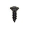 Auveco #8 x 1/2in Phillips Oval Head Tapping Screw Black Oxide AB, 100PK 10163 - alternate 1