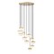Z-Lite Renaud Modern Gold 11 Light Chandelier 827P6-11R-MGLD-LED - alternate 6