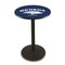 Holland Bar Stool Co 42" Blk Wrinkle Nevada Pub Table, 36" dia. Top L214B4236NevaUn - alternate 1