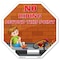 Signmission No Riding Beyond This Point, 10 Inch X 10 Inch, Aluminum Metal Signs OC-A-10-87 - alternate 1