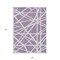 Homeroots 9' X 12' Lavender And Ivory Geometric Washable Indoor Outdoor Area Rug 600472 - alternate 8