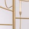 Vidalite Alina 9-Light Integrated LED Brass Chandelier, Rotatable Arms, Crystal Shades with Textured Effect CE1013053 - alternate 9