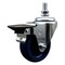 Service Caster 35 Inch Solid Polyurethane 12 Inch Threaded Stem Caster with Brake SCC-TS20S3514-SPUS-PLB-121315 - alternate 1