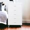 Homeroots 32" White Five Drawer Standard Chest 286660 - alternate 5