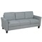 Homeroots 76" Gray Fabric Sofa 601959 - alternate 10