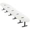 Skutchi Designs 22ft Oval Conference Table With Power | Harmony Series | 20 Person Meeting Room Table HAR-OVL-48X264-T.BK-W960-EBLK - alternate 1