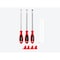 Tekton Slotted Screwdriver Set with Red Modular Organizers - 8 Inch Shanks, 3-Piece (10 - 14 mm) DWS90113 - alternate 7
