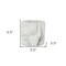 Homeroots 6in White and Gray Marbleized Ceramic Indoor Outdoor Round Pot Planter 487436 - alternate 5