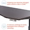 Motionwise Electric Sit-Stand Desk, 30 in D X 60 in W X SDD60A - alternate 8