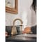 Moen Mikah 2-Handle High Arc Bathroom Faucet Bronzed Gold 84311BZG - alternate 2