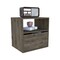 Homeroots 21" Brown Wood Nightstand 543649 - alternate 7