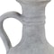 Homeroots 9" Gray Resin Round Pitcher Vase 632618 - alternate 5