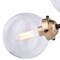 Vaxcel Orbit 20-in W Bronze Gold Industrial Sputnik Semi Flush Mount Ceiling Light Clear Glass C0194 - alternate 8