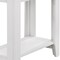 Homeroots 22" White Wood End Table With Shelf 333041 - alternate 5