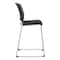 Office Star Products 886 Series Tall Stacking Visitor Chairs, Freeflex Coal 88657C4-30 - alternate 7