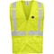 Ironwear Type R Class 2 Hi Vis X-Back Reflective Flame Retardant Safety Vest with 5 Pockets, Lime, Large 1284FR-LZ-RD-X-LG - alternate 1