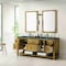 James Martin Vanities Breckenridge 72'' D Vanity, Light Natural Oak w/ Parisien Bleu Top w/FreePower Wireless Charger 330-V72-LNO-FPBL - alternate 10