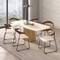 Leisuremod Lyra Collection Modern Chair in Walnut Color back and Taupe Seat LCWB-41TP - alternate 8