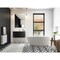 Cutler MILANO 30 in Wall Hung Vanity BLACK w/top (Modern Shaker) FV-BLACK30MS - alternate 4