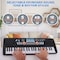 Pyle Pyle Portable Electric 49 Key Karaoke Keyboard, Built-In Speakers, Rechargeable Battery PKBRD4113 - alternate 10