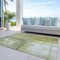 Homeroots 9' X 12' Sage Ivory And Brown Abstract Washable Indoor Outdoor Area Rug 603627 - alternate 9