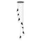 Z-Lite Aimie 7-Light Chandelier, 18 in W x 13 in H, Matte Black 828P6-7R-MB - alternate 1