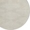 Homeroots 8' Beige And Ivory Round Geometric Washable Indoor Outdoor Area Rug 598528 - alternate 7