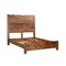 Homeroots Brown Live Edge Solid Wood Queen Bed Frame 552251 - alternate 7
