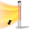 Edendirect 1500-Watt 11.22 in. Electric White Infrared Convection Heater Space Heater with remote control ZR-PSG-15R-Tall - alternate 1