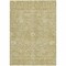 Homeroots 3' X 5' Tan And Beige Floral Washable Indoor Outdoor Area Rug 603455 - alternate 8