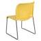 Flash Furniture Yellow Plastic Stack Chair, PK5 5-RUT-238A-YL-GG - alternate 10