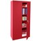 Sandusky Lee Storage Cabinet, 72 in H, 36 in W, 18 in D, Swing, Keyed, Red, 4 Shelves VF41361872-01 - alternate 5