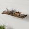Homeroots 24in Solid Wood Wall-Mounted Shelving Unit 399280 - alternate 6