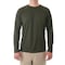 First Tactical PERFORMANCE TRAINING T-SHIRT LONG SLEEVE, 100% Polyester, Pullover, 0 Pocket(s), Olive Drab Green 111504 - alternate 1